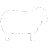 Stylized white sheep logo representing Rare Sheep Studios, facing left, set against a transparent background. Logo is centered in a clean, minimal header.